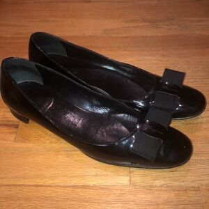 Salvatore Ferragamo Patent Leather Flats